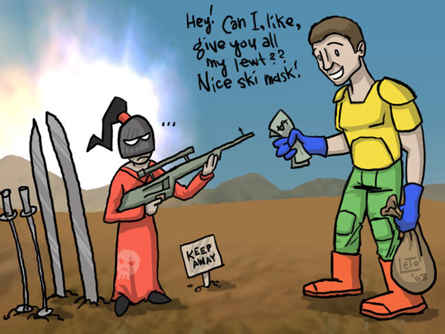 [Cartoon of Ryorea]